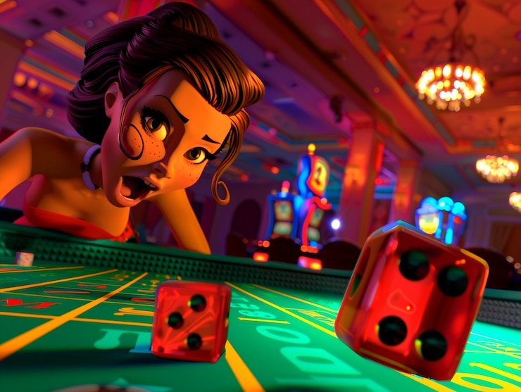 monabet SA Gaming table interface showing betting options and live dealer